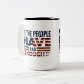 Kundenspezifische Keramik Tasse mit U.S. Emblem un (Vorderseite Links)