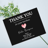 Kundenspezifische kleine Unternehmen Vielen Dank Postkarte