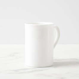 Kundenspezifische Knochen-China-Tasse Porzellantasse