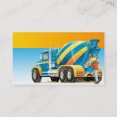 Kundenspezifische konkrete Bau-Dienstleistungen Visitenkarte (Rückseite)