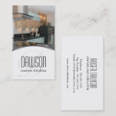 Kundenspezifische Küchen-Designer-Visitenkarte Visitenkarte (Vorne/Hinten)