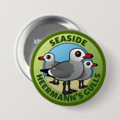 KUNDENSPEZIFISCHE Küste Heermanns Möven Button (Vorne & Hinten)
