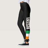 Kundenspezifische Leggings der irischen Flagge für (Links)