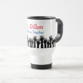 Kundenspezifische Lehrer-Reise-Tasse Reisebecher (VorderseiteRechts)