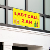 Kundenspezifische Letzte Anrufnummer 2.00 Bar Pub Banner (Äußeres Gebäude)
