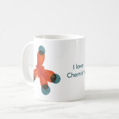 Kundenspezifische Liebe-Chemie des Kaffeetasse (Vorderseite Links)