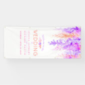 Kundenspezifische lila orange banner (Horizontal)