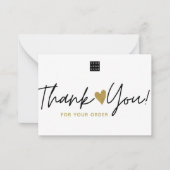 Kundenspezifische Logo-Bestellung für kleine Unter Mitteilungskarte (Vorderseite)