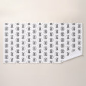 Kundenspezifische Logo-Geschäfte Badehandtuch (Badehandtuch)