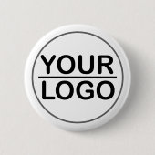 Kundenspezifische Logo-Geschäfte Button (Vorderseite)