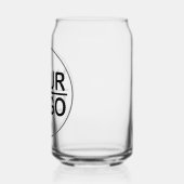 Kundenspezifische Logo-Geschäfte Dosenglas (Links)