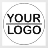 Kundenspezifische Logo-Geschäfte Fensteraufkleber (Blatt)