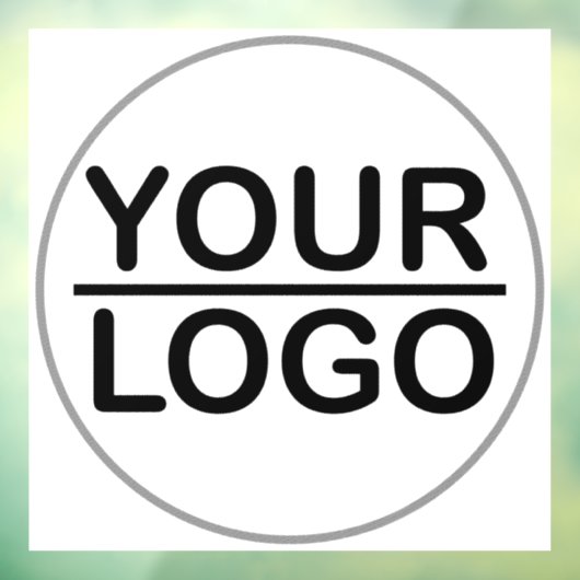 Kundenspezifische Logo-Geschäfte Fensteraufkleber (Blatt 3)