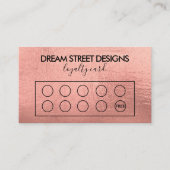 Kundenspezifische Logo-Gold-Loyalitätskarte Visitenkarte (Vorderseite)