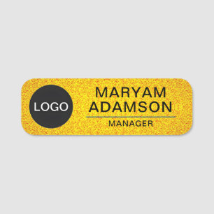 Kundenspezifische Logo, Magnetic & Safety Button G