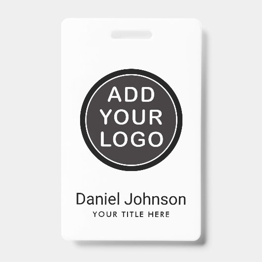 Kundenspezifische Logo- oder Ausweis (Vorderseite)