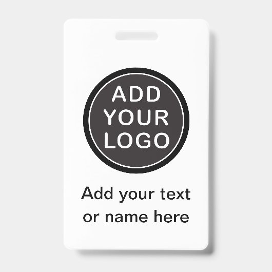 Kundenspezifische Logo- oder Ausweis (Vorderseite)