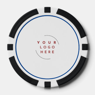 Kundenspezifische Logo-Poker-Chip-Visitenkarte - Q Pokerchips