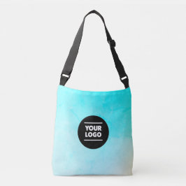 Kundenspezifische Logo von Ocean Blue Tragetaschen Mit Langen Trägern