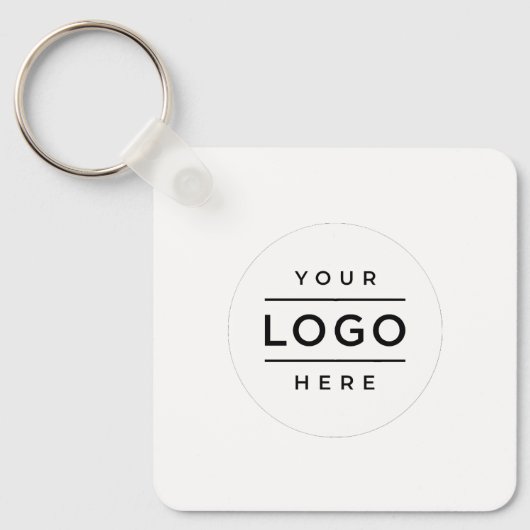 Kundenspezifische Logos und QR-Code Schlüsselanhänger (Vorderseite)