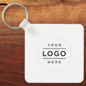 Kundenspezifische Logos und QR-Code Schlüsselanhänger (Vorderseite)