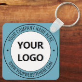 Kundenspezifische Logos und Texte für den kommerzi Schlüsselanhänger (Rückseite)