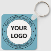 Kundenspezifische Logos und Texte für den kommerzi Schlüsselanhänger (Rückseite)