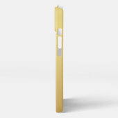 Kundenspezifische Logos und Texte für die goldene  iPhone Hülle (Linke Seite)