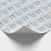 Kundenspezifische Logos Weihnachtsgeschenk für den Geschenkpapier (Ecke)