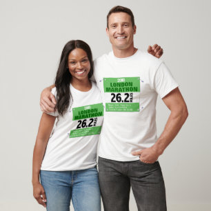 Kundenspezifische London-Marathonlauf-Zahl, 26,2 T-Shirt