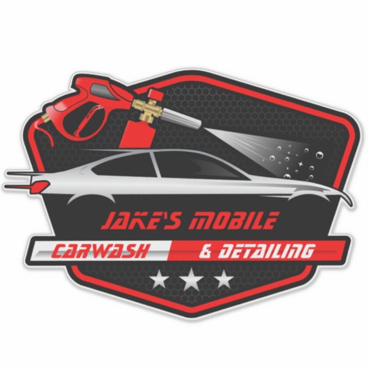 Kundenspezifische Lösungen für den mobilen Autoabw Aufkleber (Vorderseite)