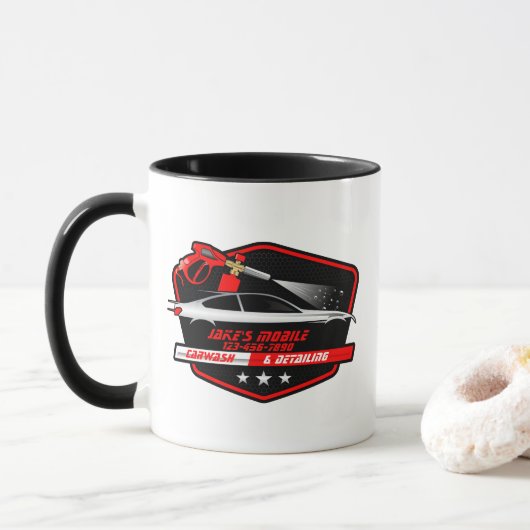 Kundenspezifische Lösungen für den mobilen Autoabw Tasse (Mit Donut)