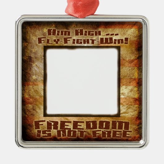 Kundenspezifische Luftwaffen-Verzierung Ornament Aus Metall (Vorne)