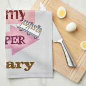 Kundenspezifische lustige RVing Geschirrtuch (Viertel Falte)