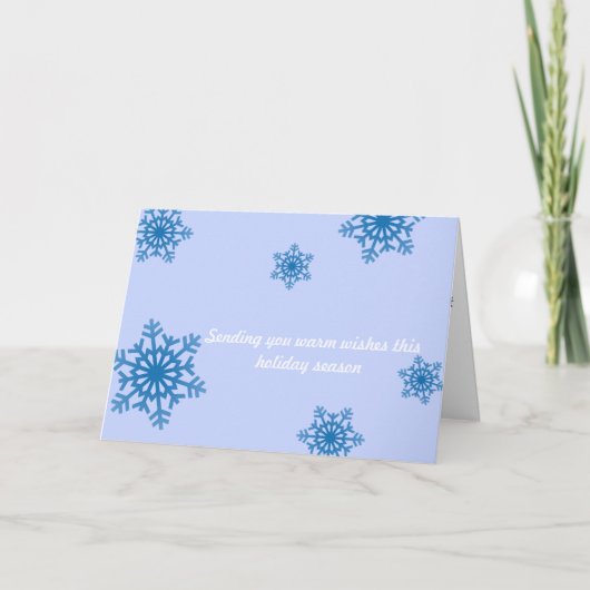 Kundenspezifische lustige Weihnachtskarte von uns Feiertagskarte (Vorderseite)