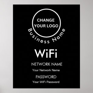 Kundenspezifische Markenbezeichnungen Wifi-Details Poster