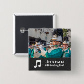 Kundenspezifische marschierendes button (Vorne & Hinten)