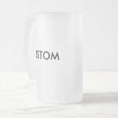 Kundenspezifische mattierte Tasse des (Vorderseite Links)