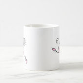 Kundenspezifische Mäuseballerina-Tasse Kaffeetasse (Mittel)