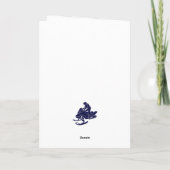 Kundenspezifische Meldung für Schneemobil und Berg Karte (Rückseite)