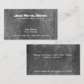 Kundenspezifische Metallarbeiten Visitenkarte (Vorne/Hinten)