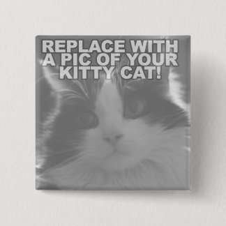Kundenspezifische Miezekatze-Katze Button