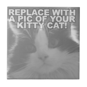 Kundenspezifische Miezekatze-Katze Fliese