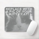 Kundenspezifische Miezekatze-Katze Mousepad (Mit Mouse)