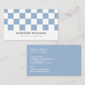 Kundenspezifische Minimal-Monogram-Visitenkarte Visitenkarte (Vorne/Hinten)