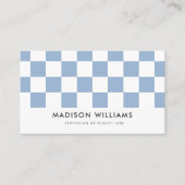 Kundenspezifische Minimal-Monogram-Visitenkarte Visitenkarte (Vorderseite)