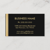 Kundenspezifische mit Monogramm Visitenkarte (Rückseite)