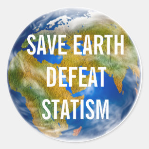 Kundenspezifische Mitteilung zum Weltaufkleber Runder Aufkleber