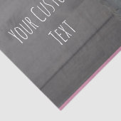 Kundenspezifische Mitteilungs-Kerze Seidenpapier (Ausschnitt)