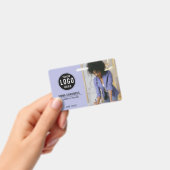 Kundenspezifische moderne Logos Mitarbeiter-Foto Ausweis (Handheld)